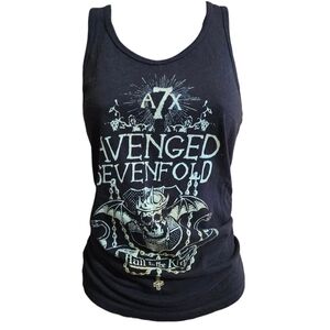 A7X Avenged Sevenfold "Hail To The King" Black Tank Top